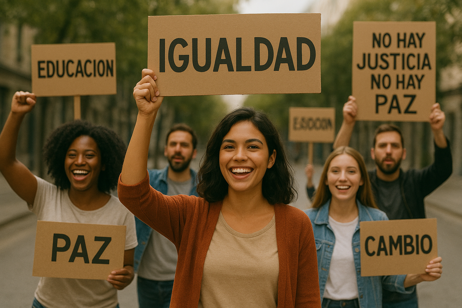 Foto principal del post (La importancia del activismo social en la formación de una sociedad justa)