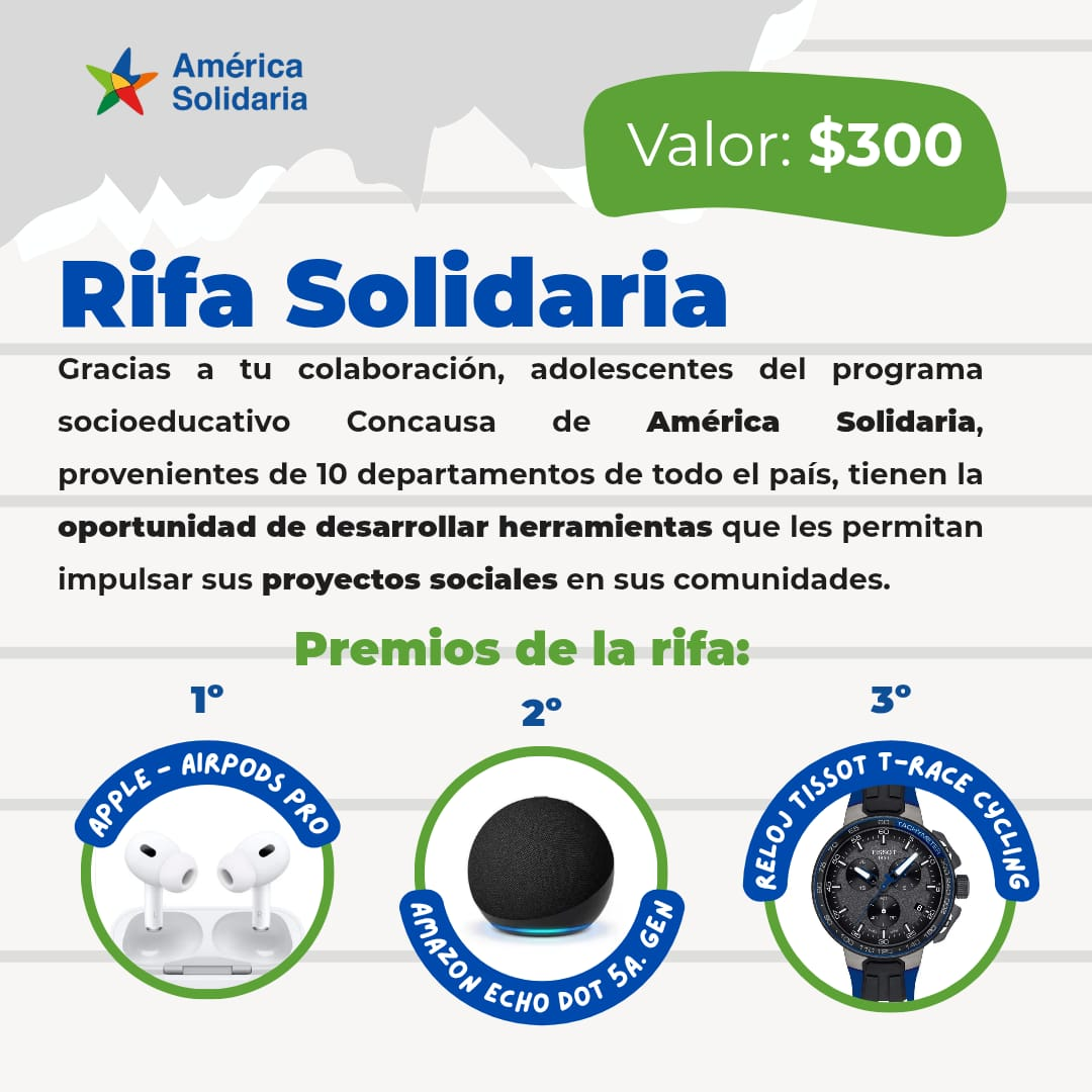 Foto de Rifa América Solidaria