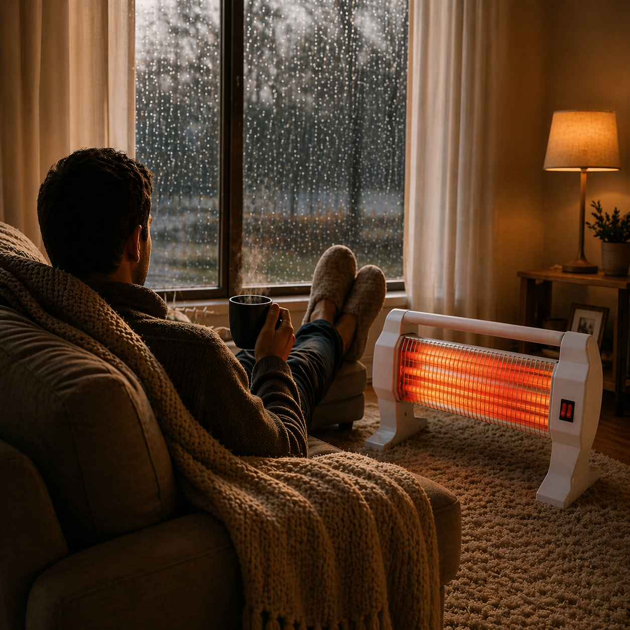 Foto del premio de la rifa: 1 Estufa de Cuarzo PUNKTAL de 3 tubos