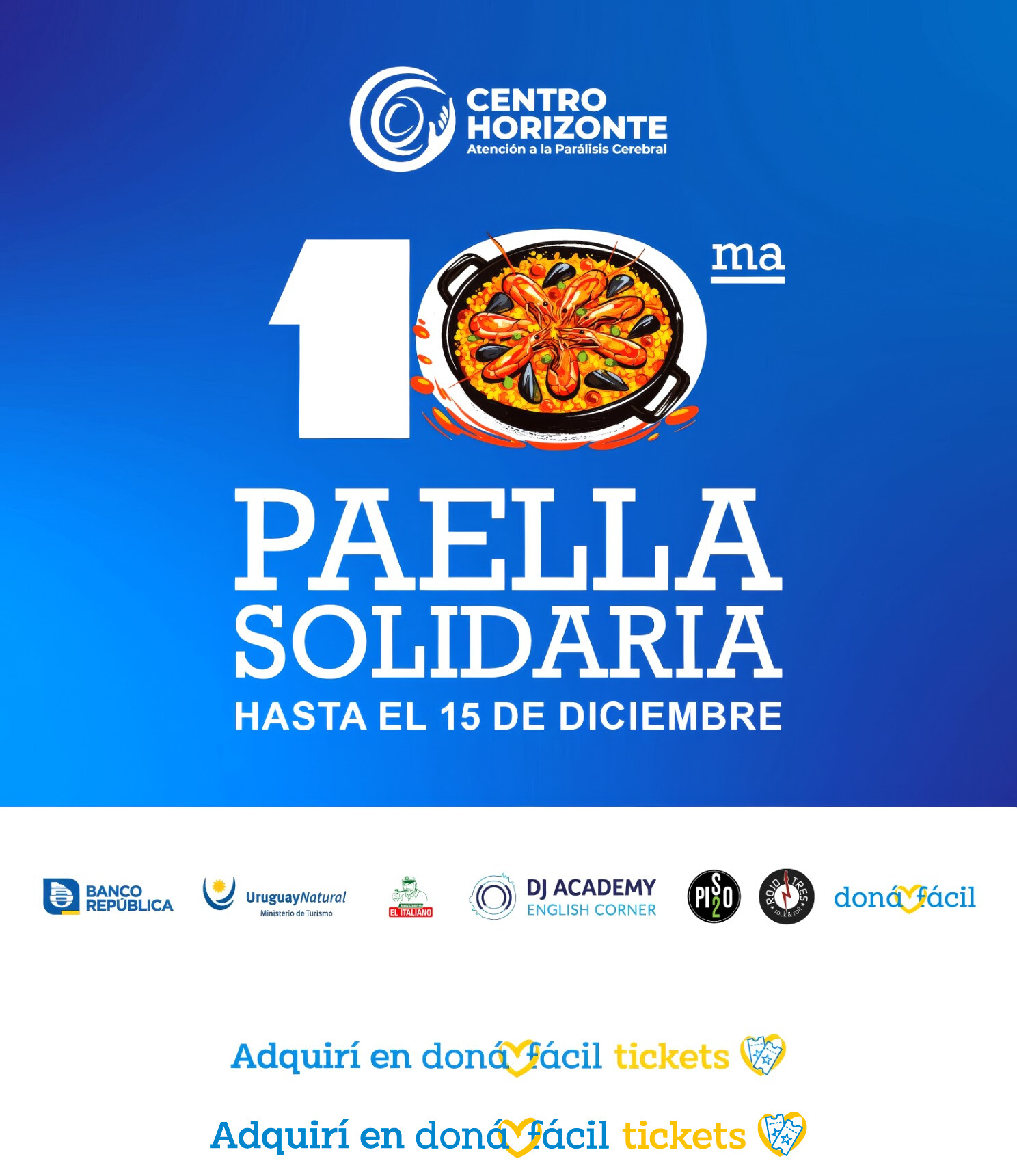 10ª Paella Solidaria de Centro Horizonte