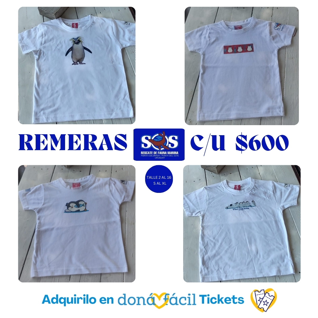 Foto de Remeras - SOS Fauna Marina