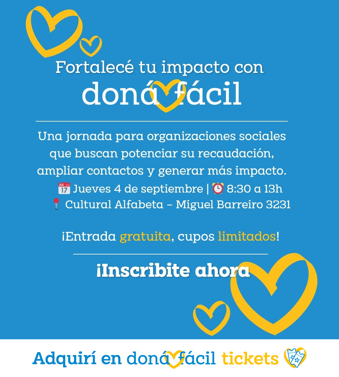 ¡Fortalecé tu impacto!